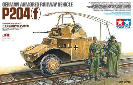 Tamiya 1/35 German P204(F) Armored Railway Vehicle