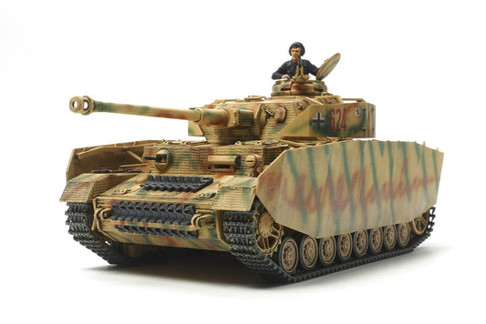 Tamiya 1/48 German Panzer Iv Ausf.H Late Production