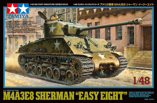 Tamiya 1/48 Us Medium Tank M4A3E8 Sherman "Easy Eight"