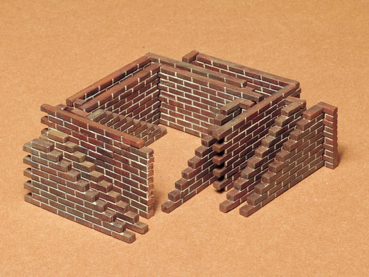 Tamiya 1/35 Brick WALL SET