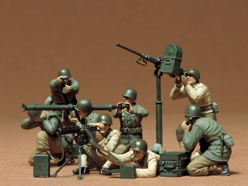 Tamiya 1/35 U.S. Gun And Mortar Team Kit