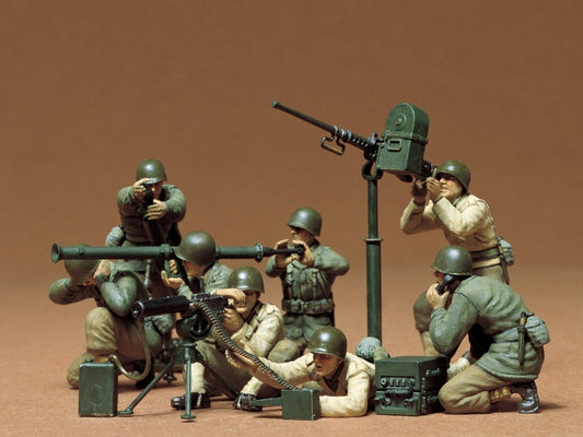 Tamiya 1/35 U.S. Gun And Mortar Team Kit