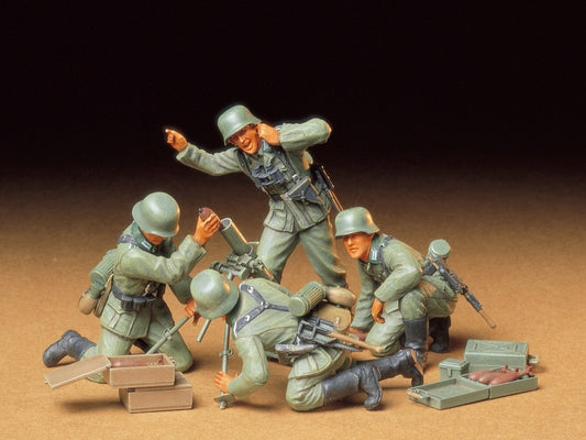 Tamiya 1/35 German Infantry Mortar Team