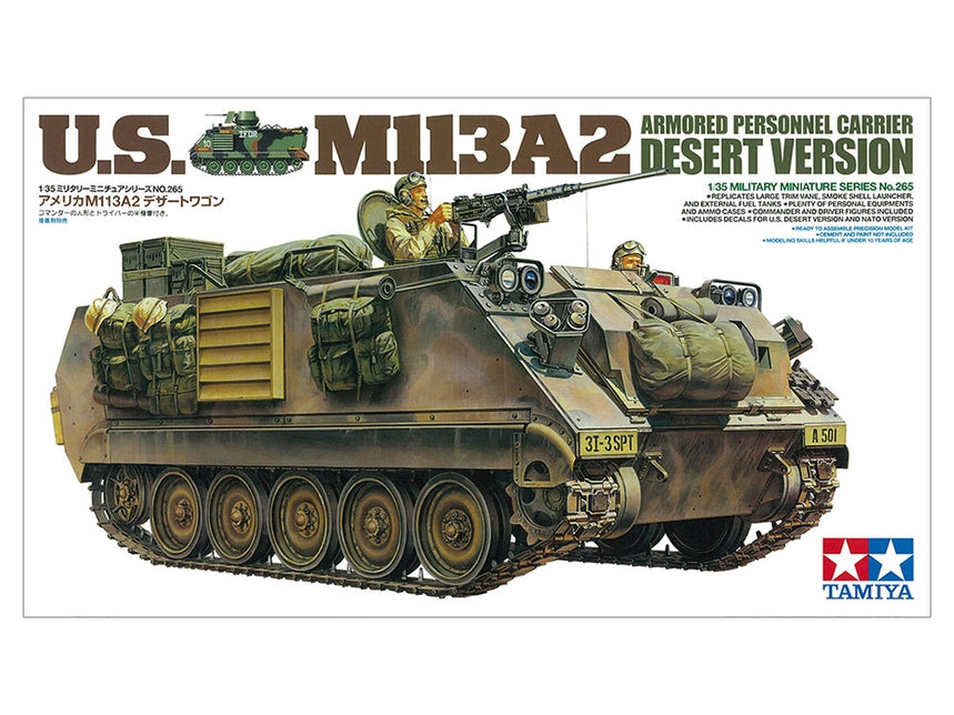 Tamiya 1/35 M113A2 Armored Person Carrier Desert Version