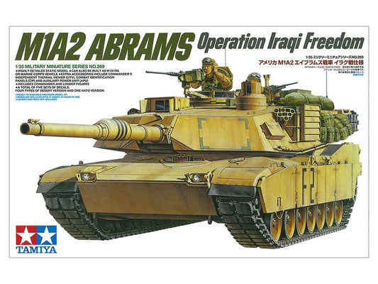 Tamiya 1/35 M1A2 Abrams Main Battle Tank 120Mm Gun