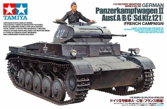 Tamiya 1/35 German Pzkw Ii Ausf. A/B/C (Sd.Kfz.121)