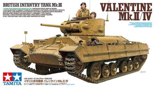 Tamiya 1/35 British Infantry Tank Mk.Iii Valentine Mk.Ii/Iv