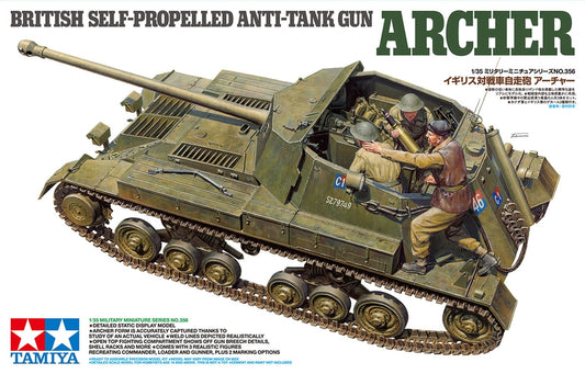 Tamiya 1/35 British Anti Tank Gun Archer Self Propelled