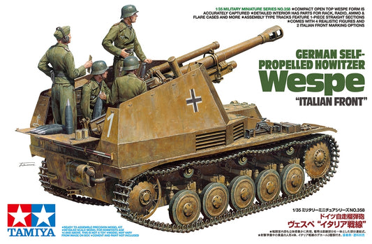 Tamiya 1/35 German Self-Propelled Howitzer Wespe "Italian Front"