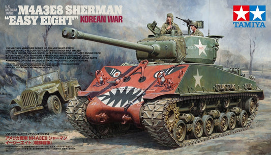 Tamiya 1/35 Us Medium Tank M4A3E8 Sherman "Easy Eight" Korean War
