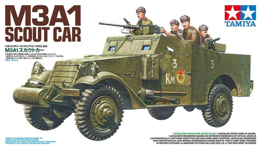 Tamiya 1/35 M3A1 Scout Car