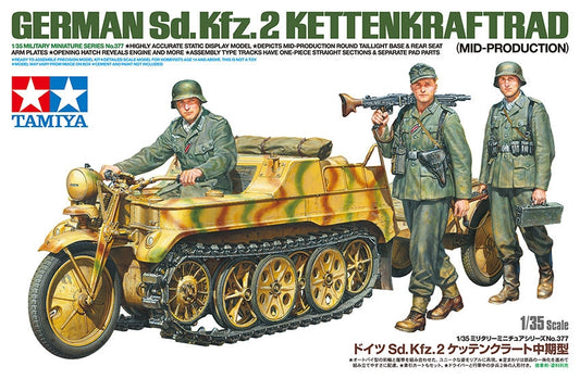 Tamiya 1/35 German Sd.Kfz.2 Kettenkraftrad