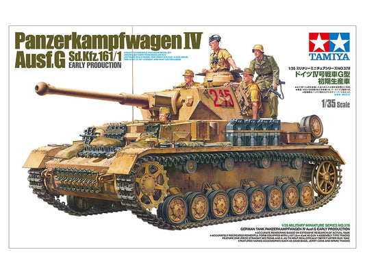 Tamiya 1/35 German Tank Panzer Iv Ausf.G