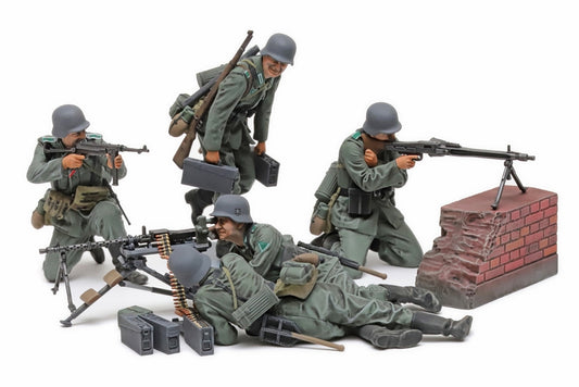 Tamiya 1/35 German Machine Gun Team Set Mid WWII