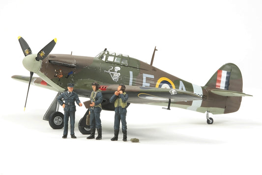 Tamiya 1/48 Hawker Hurricane Mk.I W/3 Figures