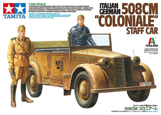 Tamiya 1/35 508Cm "Coloniale" Staff Car Italian / German