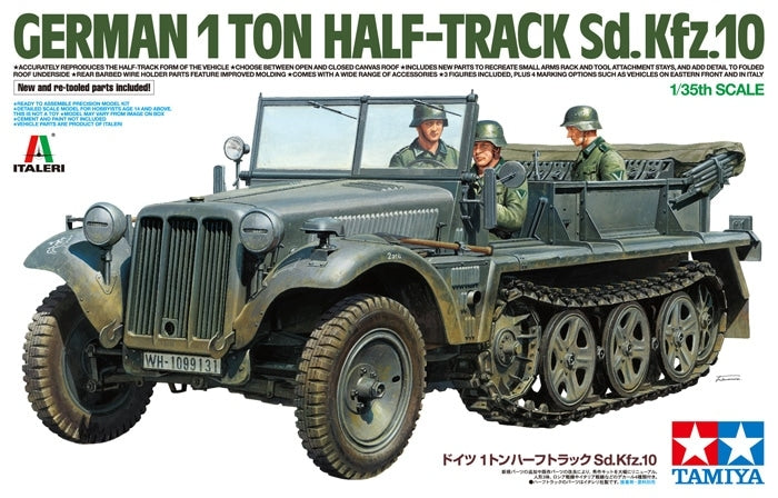 Tamiya 1/35 German 1T Half-Track Sd.Kfz 10