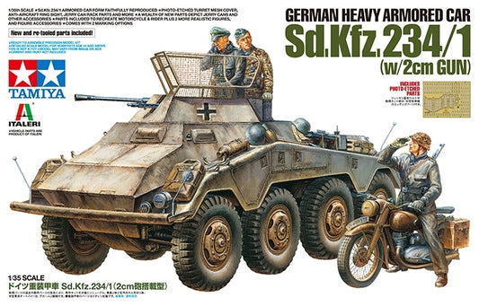 Tamiya 1/35 German Heavy Armored Car Sd.Kfz.234/1 (W/2Cm Gun)