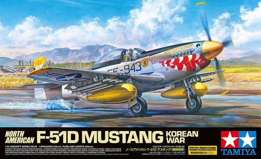 Tamiya 1/32 North American F-51D Mustang Korean War