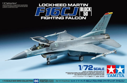 Tamiya 1/72 F-16 Cj Fighting Falcon