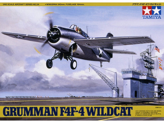 Tamiya 1/48 Grumman F4F-4 Wildcat