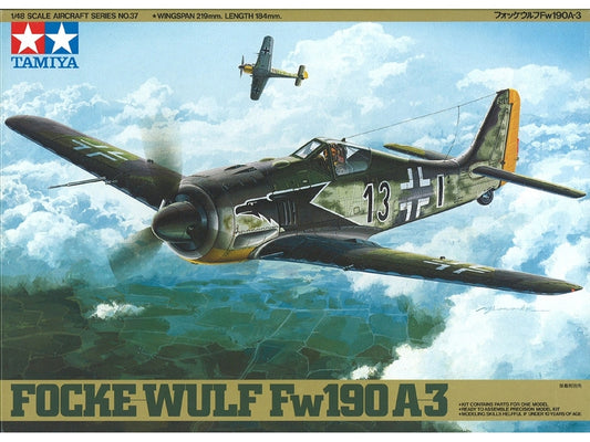 Tamiya 1/48 Fw190 A-3 Focke-Wulf