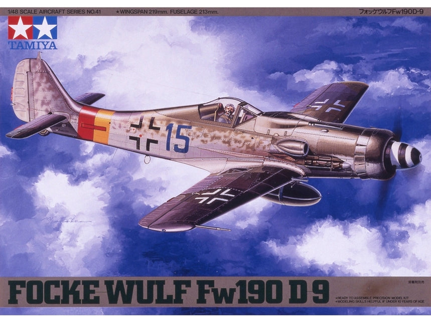 Tamiya 1/48 Fw190 D-9 Focke-Wulf