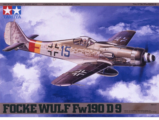 Tamiya 1/48 Fw190 D-9 Focke-Wulf