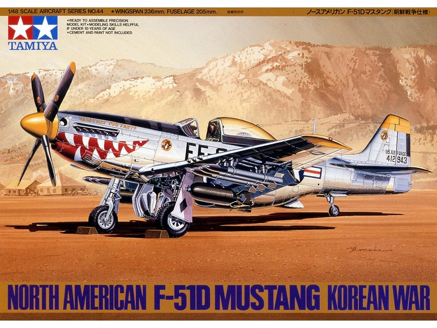 Tamiya 1/48 F-51D Mustang Korean War