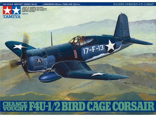 Tamiya 1/48 F4U-1/2 Bird Cage Corsair Chance Vought