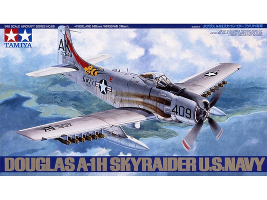 Tamiya 1/48 Douglas Skyraider Ad-6 (A-1H)