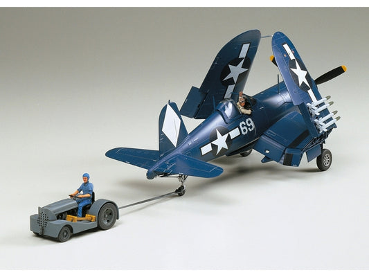 Tamiya 1/48 Vought F4U-1D Corsair W/Moto Tug