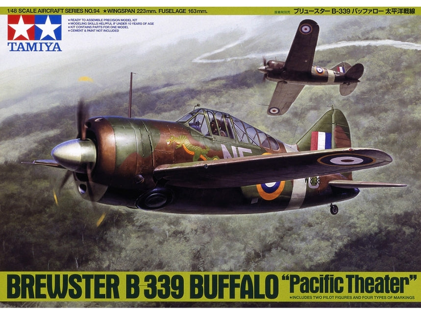 Tamiya 1/48 Brewster B-339 Buffalo "Pacific Theater"