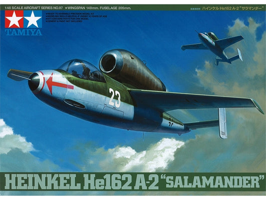 Tamiya 1/48 German Heinkel He162 A2 "Salamander"