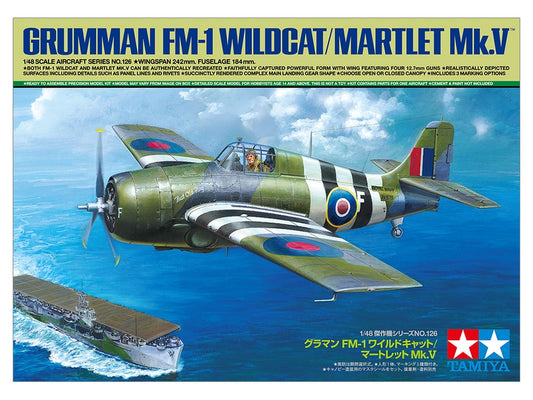 Tamiya 1/48 Grumman Fm-1 Wildcat/Martlet Mk.V