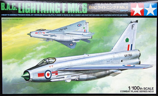 Tamiya 1/100 BAC Lightning F.Mk.6