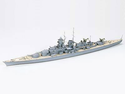 Tamiya 1/700 German Gneisenau Battleship Kt
