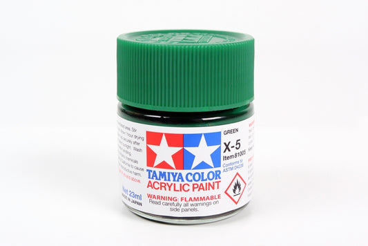 Tamiya Acrylic X-5 Green 23Ml Bottle