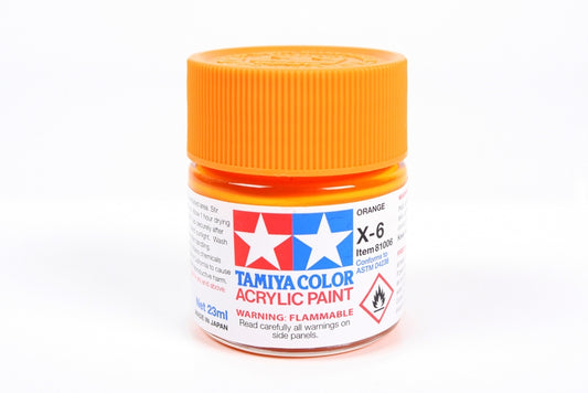 Tamiya Acrylic X-6 Orange 23Ml Bottle