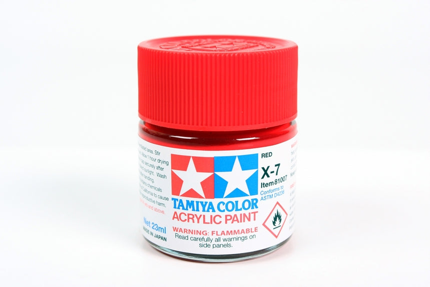 Tamiya Acrylic X-7 Red 23Ml Bottle