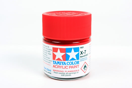 Tamiya Acrylic X-7 Red 23Ml Bottle