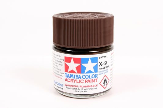 Tamiya Acrylic X-9 Brown 23Ml Bottle