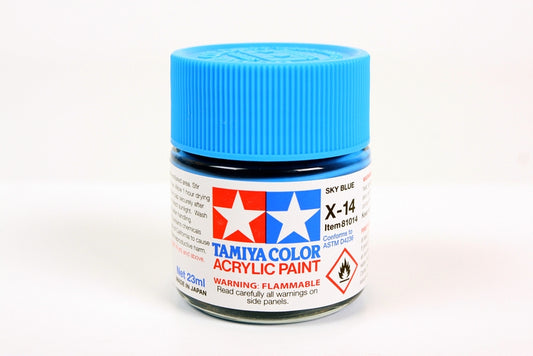 Tamiya Acrylic X-14 Sky Blue 23Ml Bottle