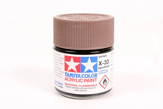 Tamiya Acrylic X-33 Bronze 23Ml Bottle