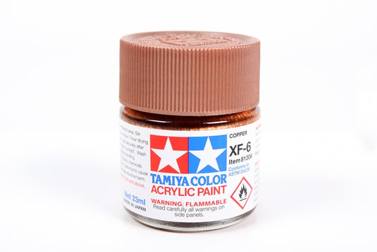 Tamiya Acrylic Xf-6 Copper 23Ml Bottle