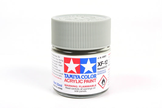 Tamiya Acrylic Xf-12 J.N. Gray 23Ml Bottle