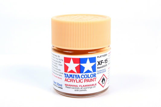 Tamiya Acrylic Xf-15 Flat Flesh 23Ml Bottle