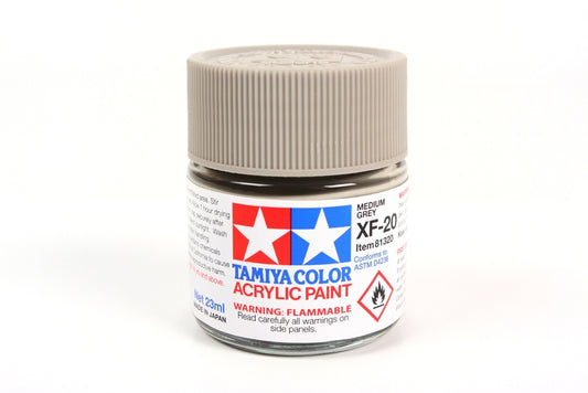 Tamiya Acrylic Xf-20 Medium Gray 23Ml Bottle