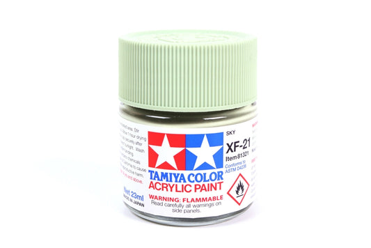 Tamiya Acrylic Xf-21 Sky 23Ml Bottle