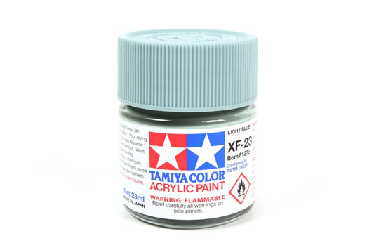 Tamiya Acrylic Xf-23 Light Blue 23Ml Bottle